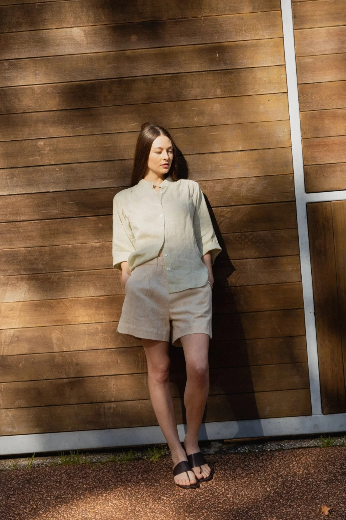 Beach Shorts | Oatmeal - Barbeachs