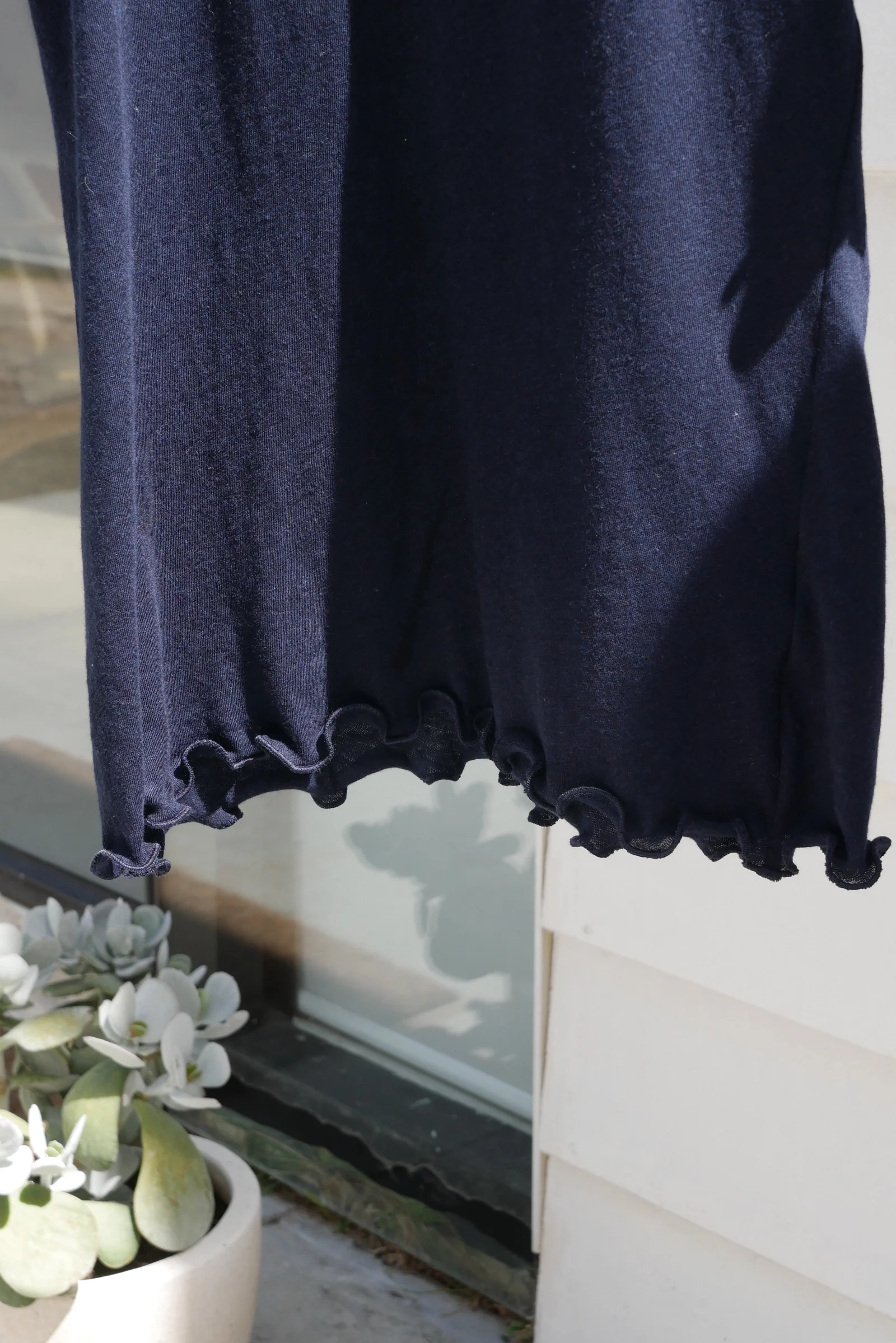 Organic Cotton Light Tee | Navy - Barbeachs