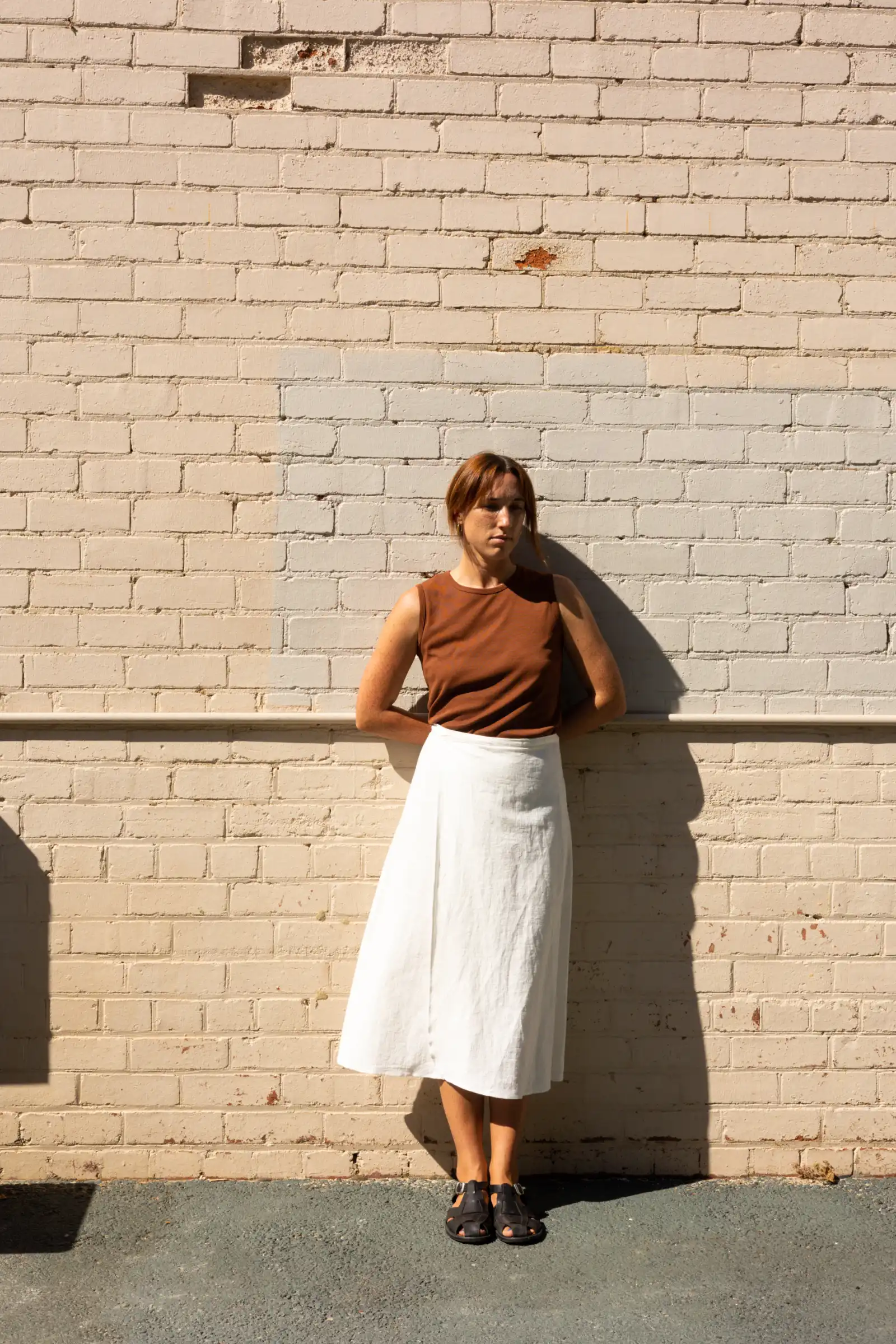 Rib Vest | Cinnamon - Barbeachs