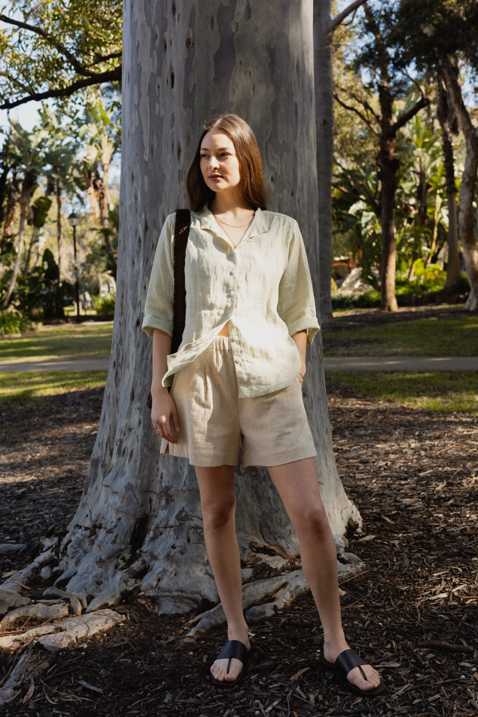 Very Useful Blouse | Matcha - Barbeachs