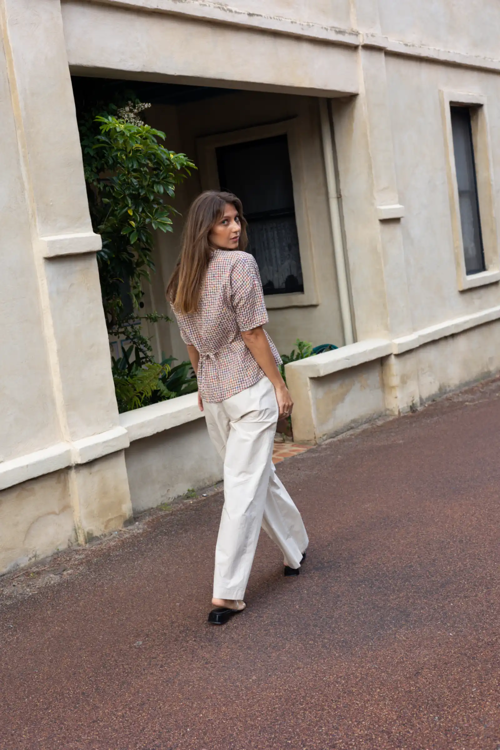 Ease Elasticated Trouser | Almond - Barbeachs