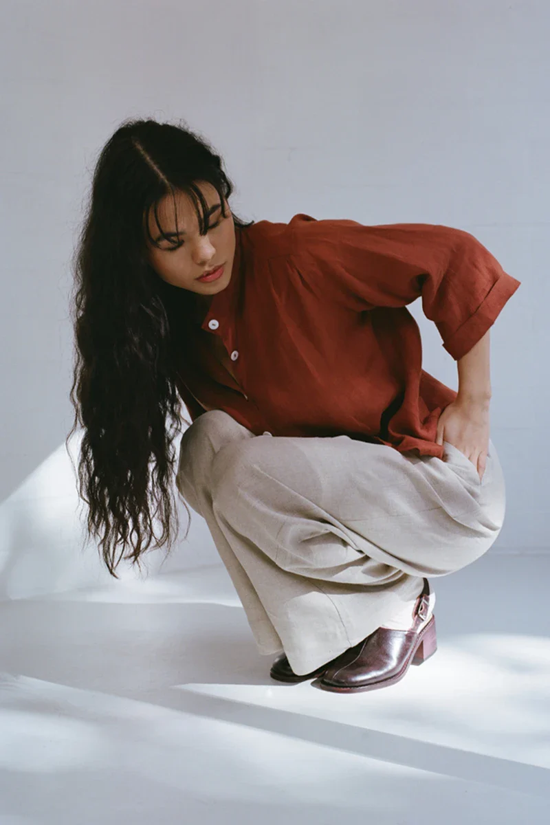 Very Useful Blouse | Terracotta - Barbeachs