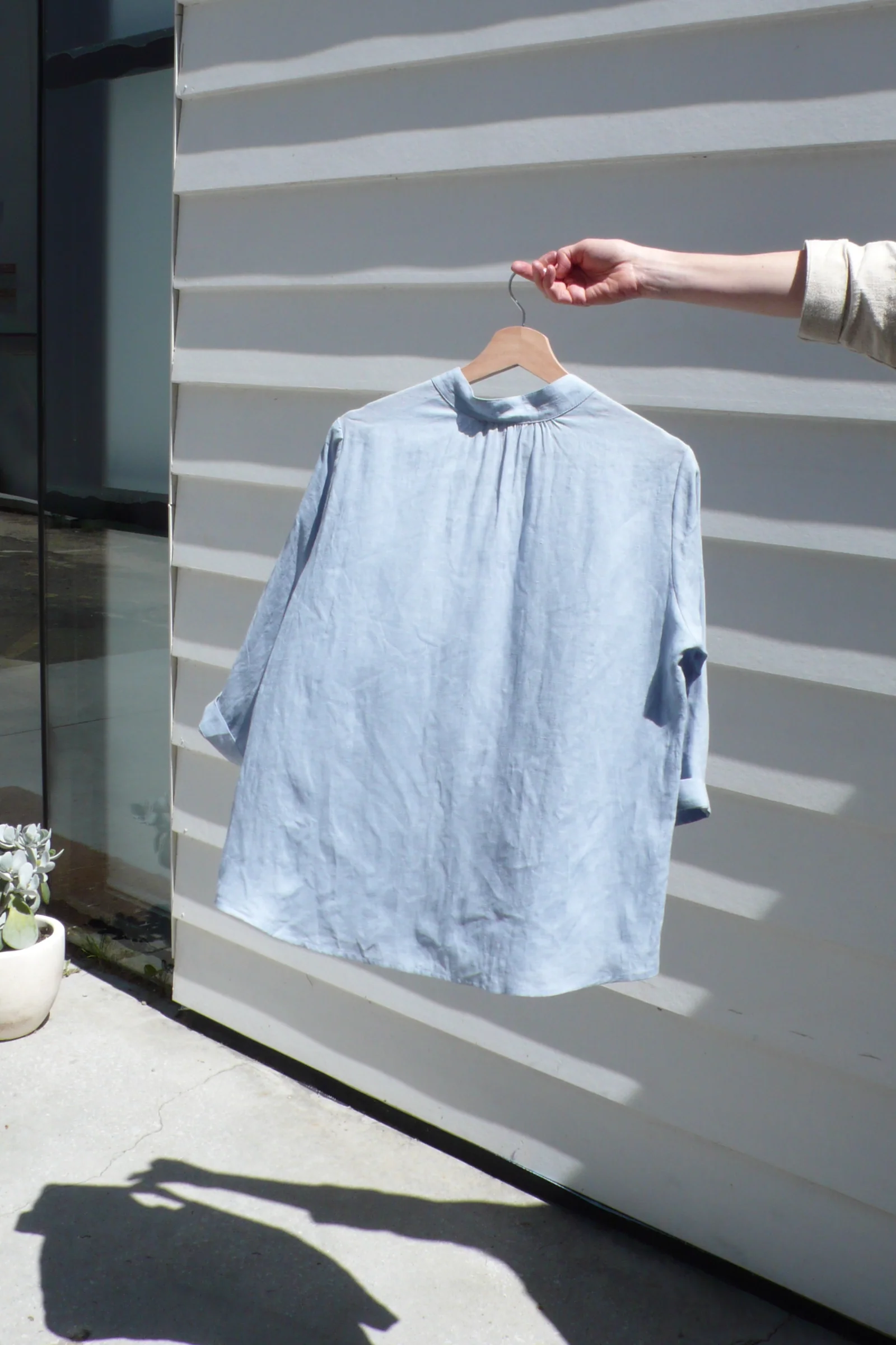 Very Useful Blouse | Sky Blue - Barbeachs