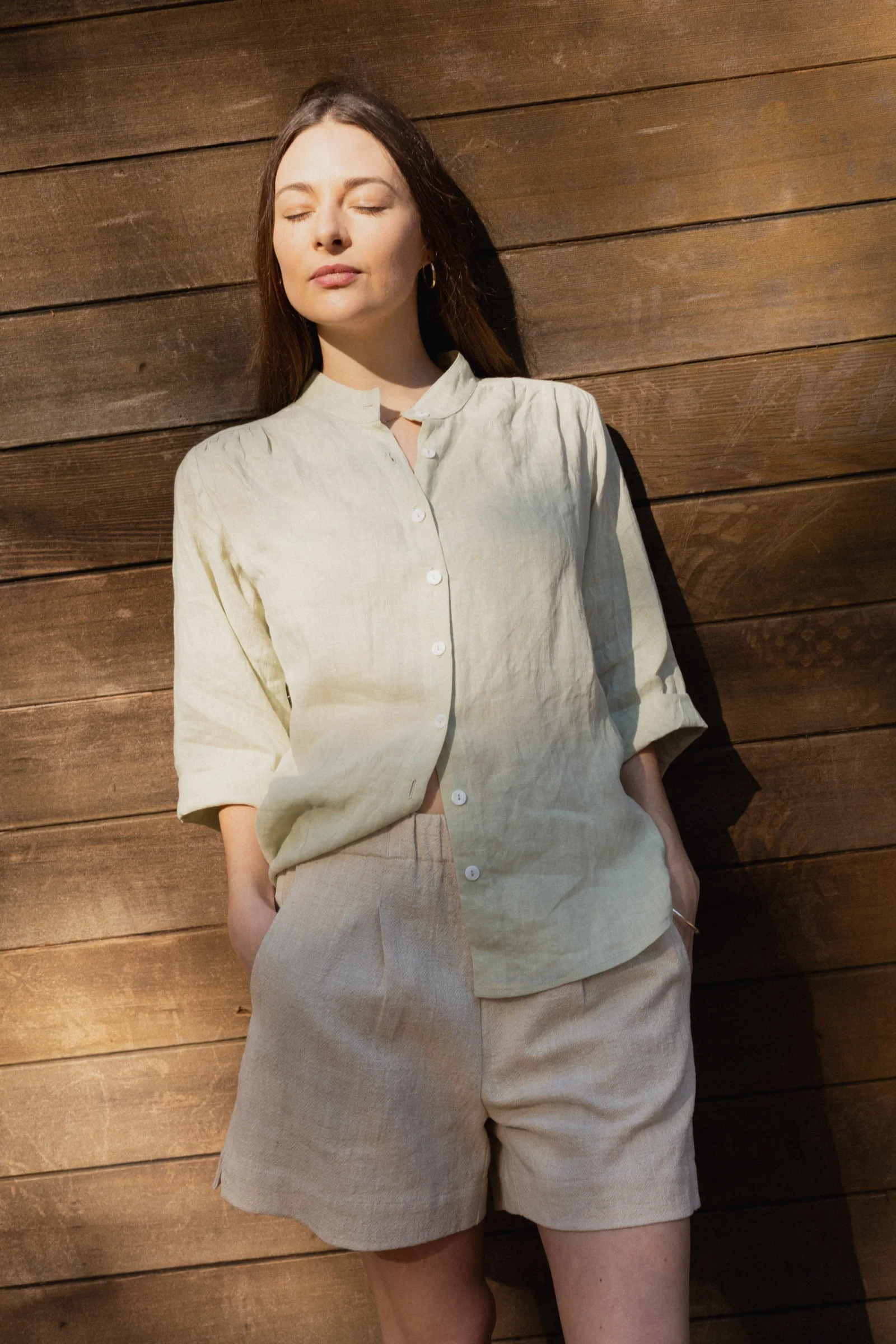 Very Useful Blouse | Matcha - Barbeachs