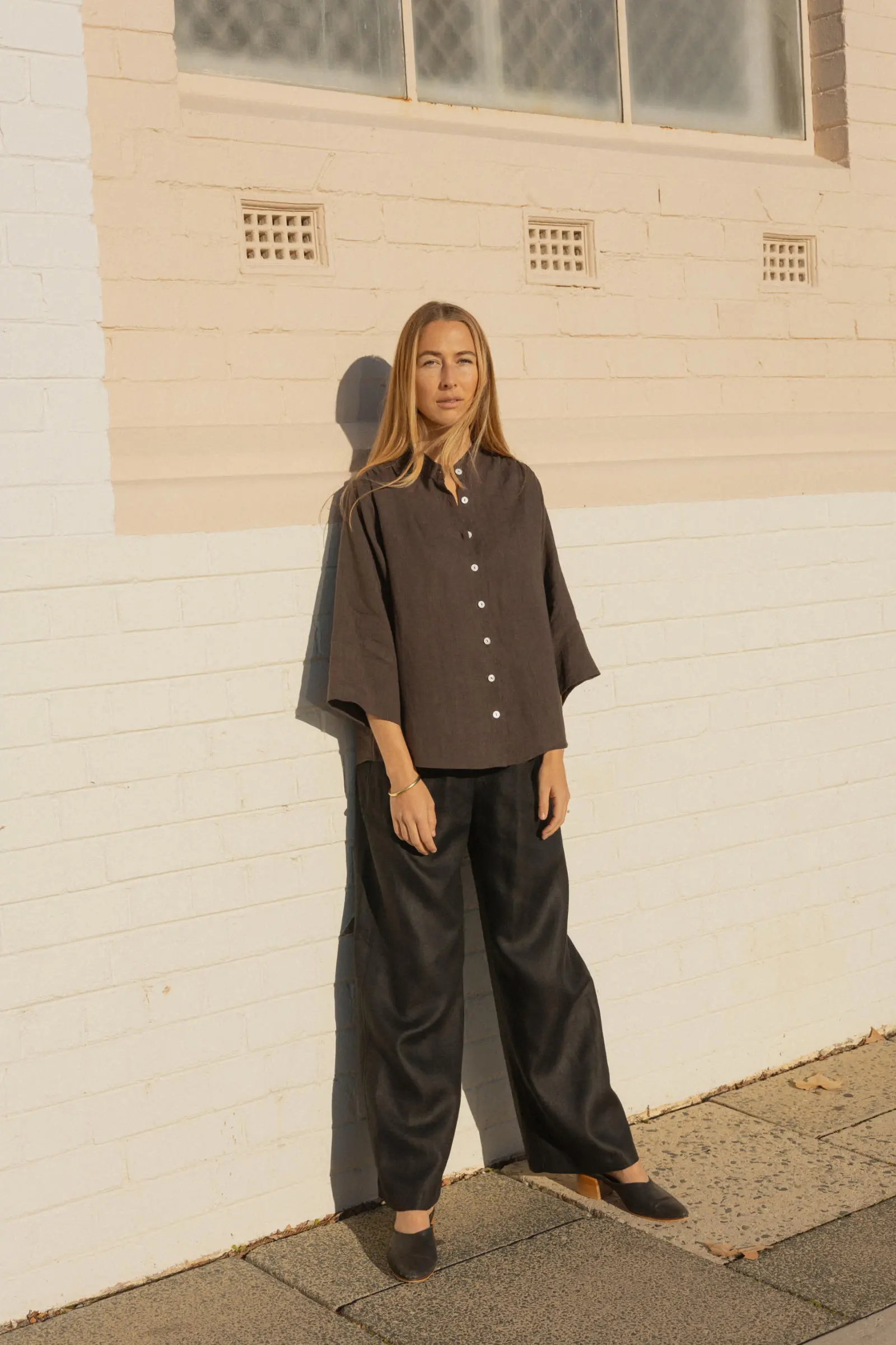Very Useful Blouse | Cocoa Brown - Barbeachs
