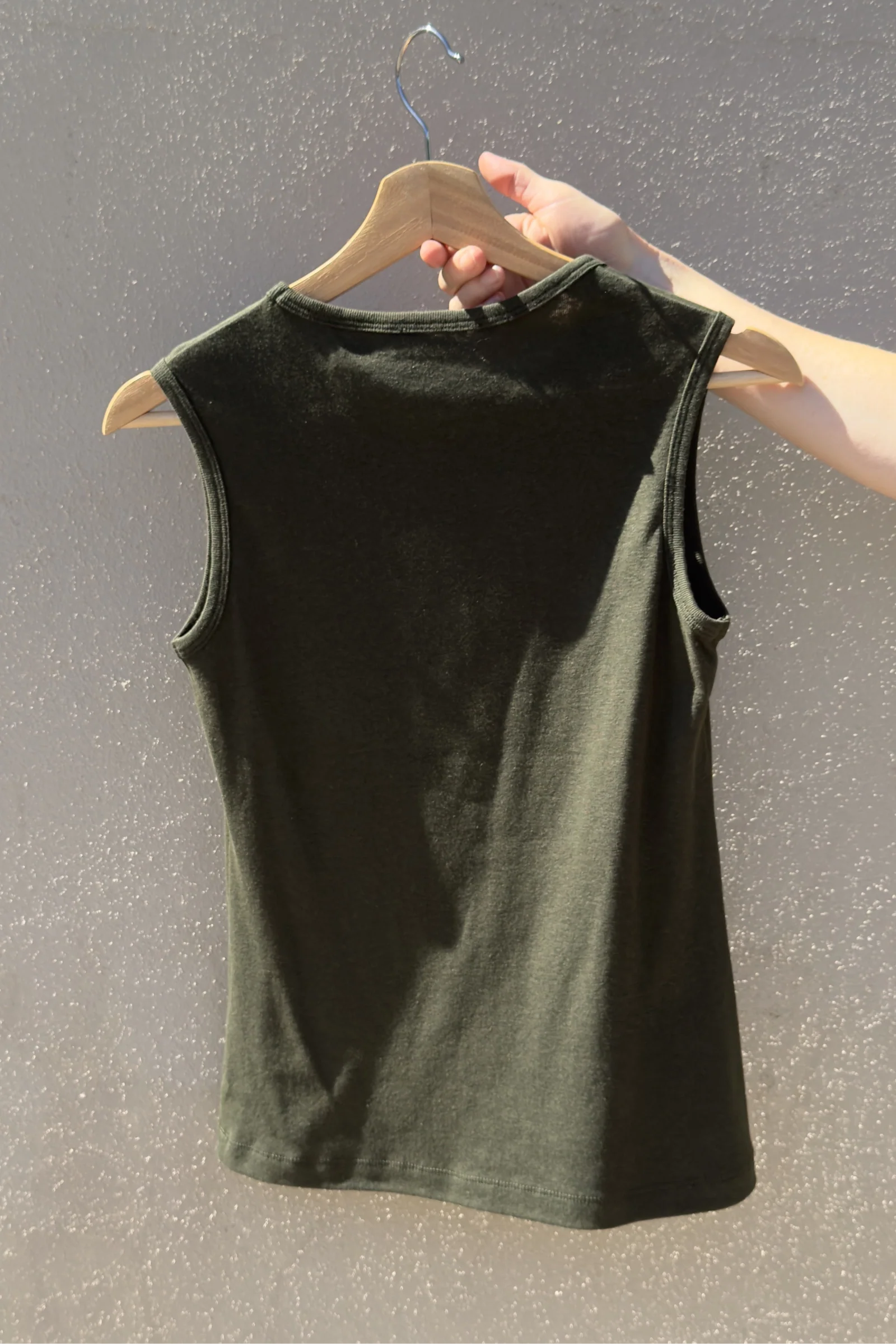 Rib Vest | Olive - Barbeachs