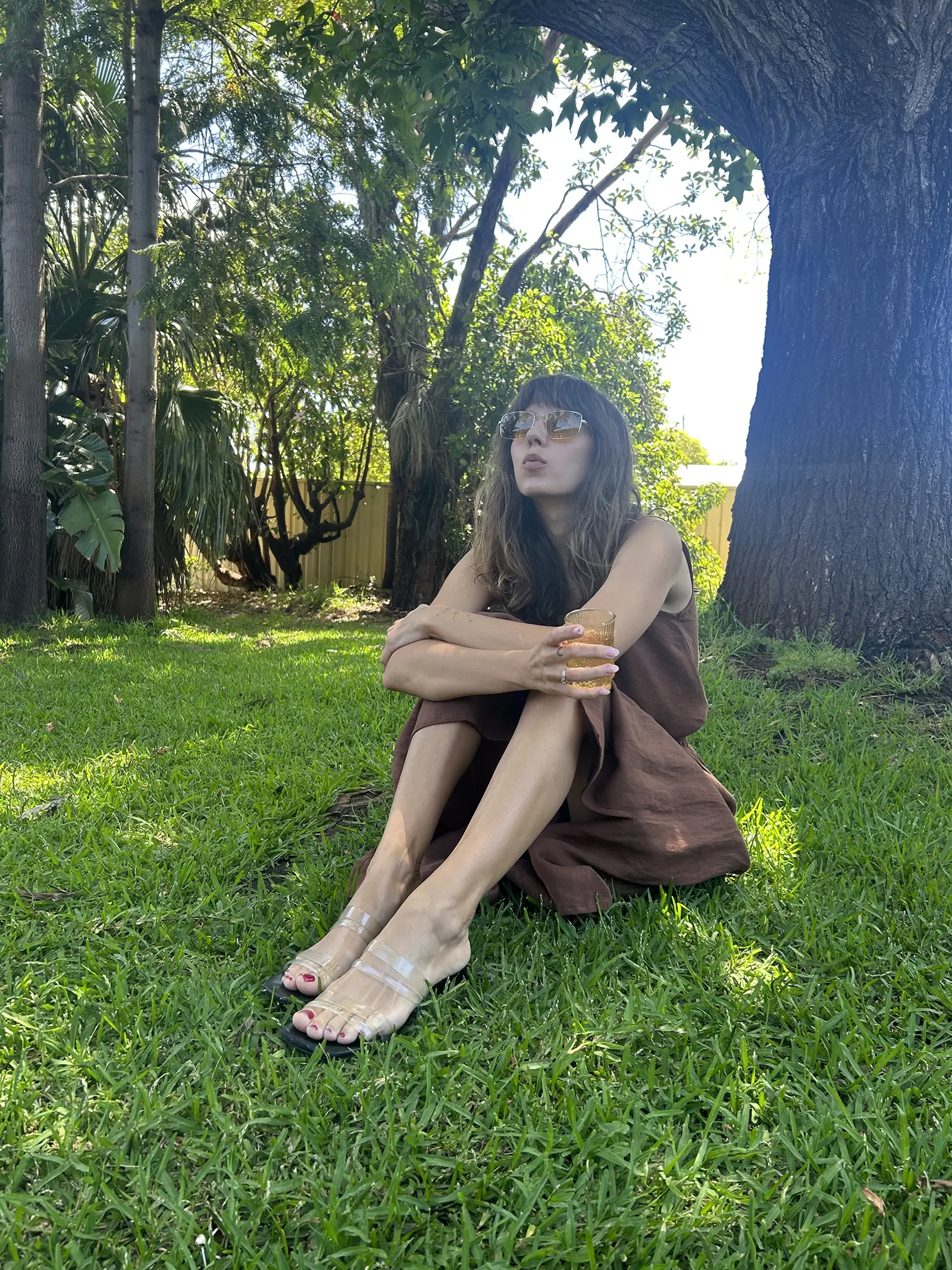 Midi Skirt | Cocoa Brown - Barbeachs