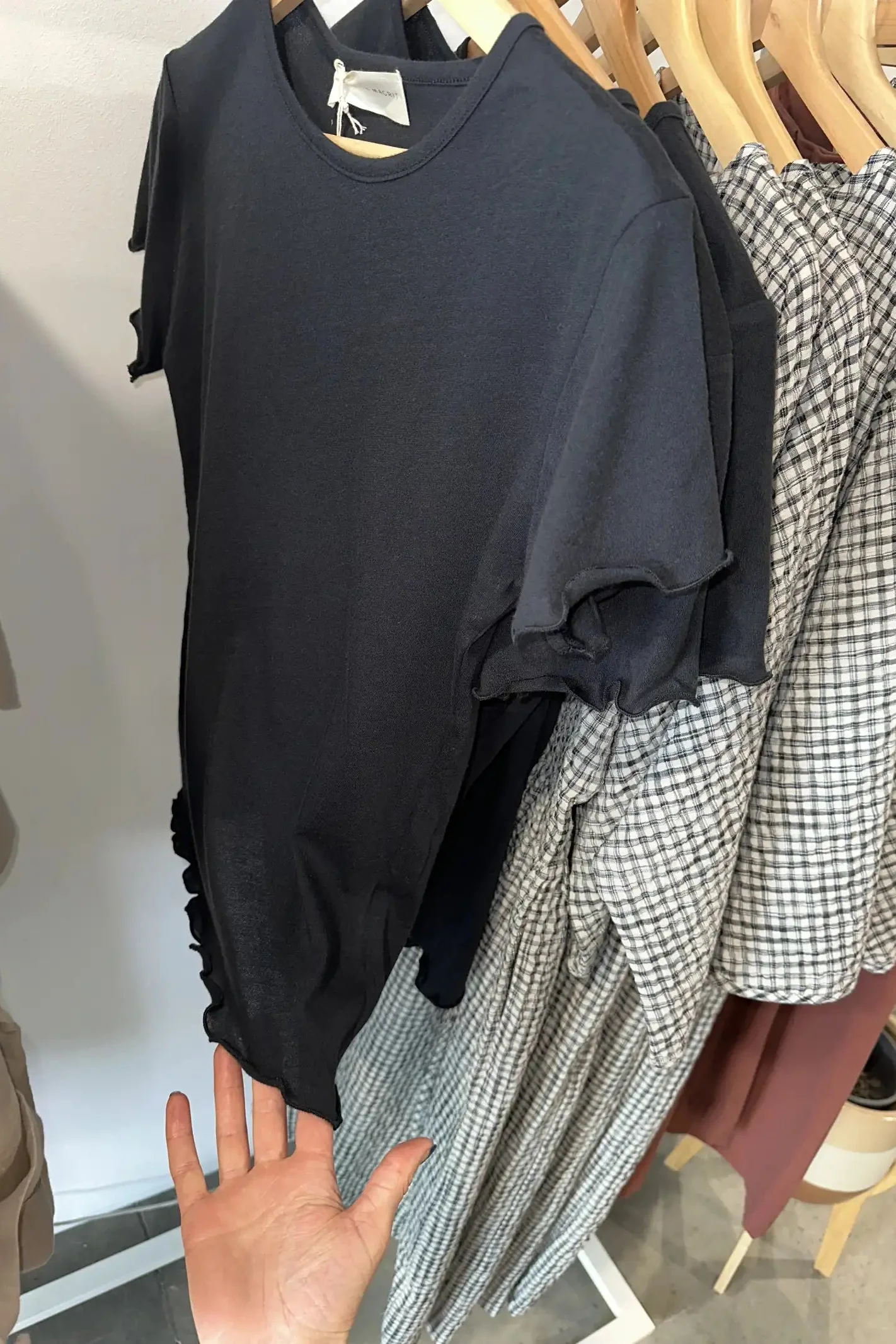 Organic Cotton Light Tee | Black - Barbeachs