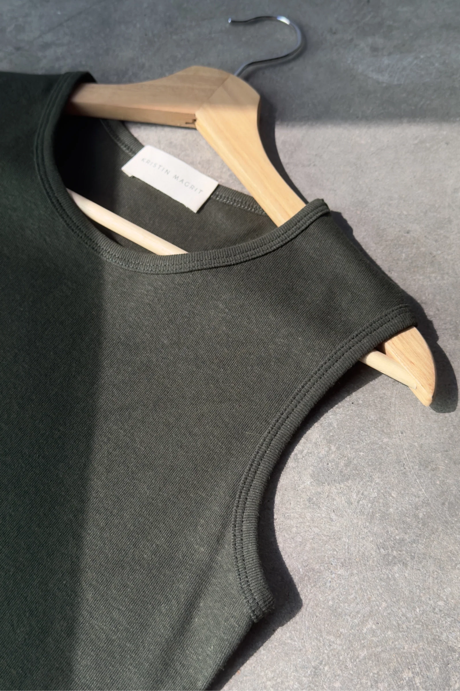 Rib Vest | Olive - Barbeachs