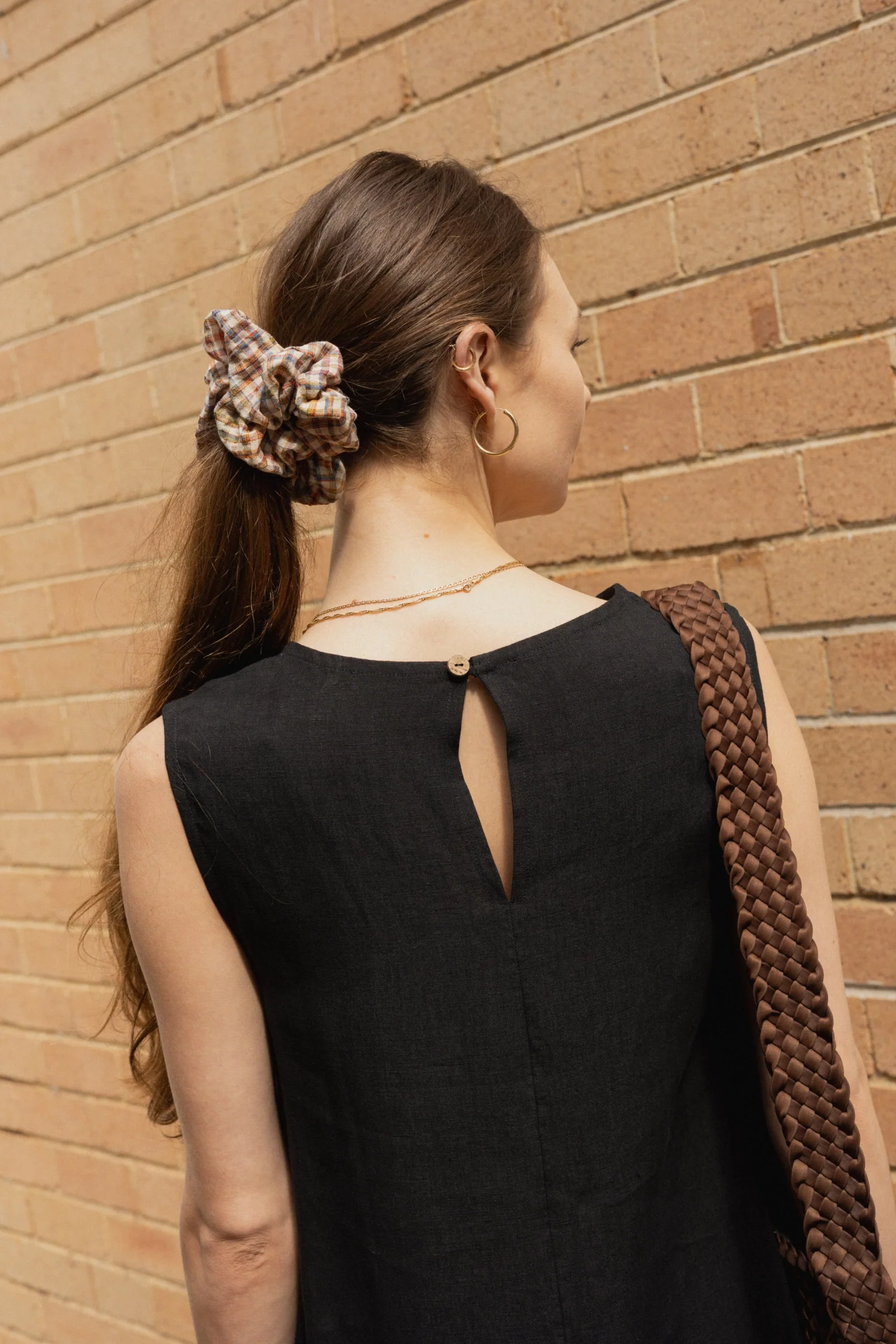 Asymmetric Maxi Dress | Black - Barbeachs